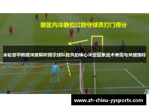 本轮意甲数据深度解析揭示球队胜负的核心决定因素战术表现与关键指标